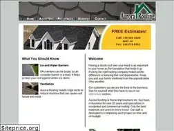 Sites similar to auroraroofing.net