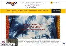 Sites similar to aurorasilk.com