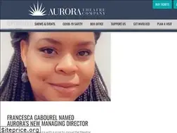 Sites similar to auroratheatre.org