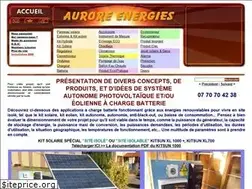 Sites similar to aurore-energies.com