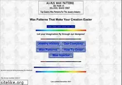 Sites similar to auruswaxpatterns.com