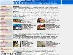 Sites similar to ausbau-fachmann.de