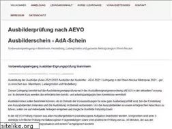 Sites similar to ausbilder-eignungspruefung.de