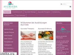 Sites similar to ausbildungen-ayurveda.de