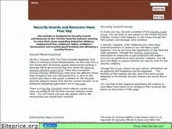 Sites similar to ausecurityworker.com