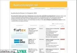 Sites similar to auslandsdepot.net