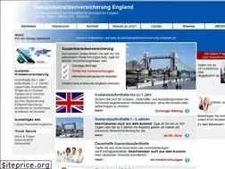 Sites similar to auslandskrankenversicherung-england.de