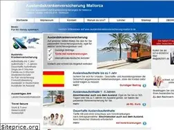 Sites similar to auslandskrankenversicherung-mallorca.de