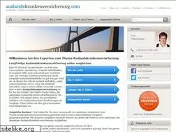 Sites similar to auslandskrankenversicherung.com