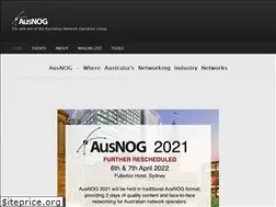 Sites similar to ausnog.net