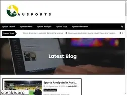 Sites similar to ausports.net