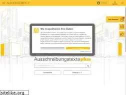 Sites similar to ausschreiben.de