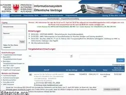 Sites similar to ausschreibungen-suedtirol.it