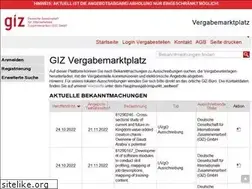 Sites similar to ausschreibungen.giz.de