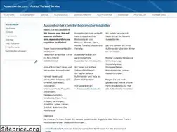Sites similar to aussenborder.com