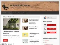 Sites similar to aussenwirtschaftslupe.de