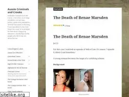 Sites similar to aussiecriminals.wordpress.com