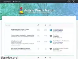 Sites similar to aussiefinchforum.net