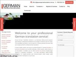 Sites similar to aussiegermantranslation.com.au