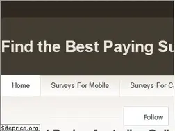 Sites similar to aussieonlinesurveys.com
