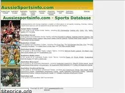 Sites similar to aussiesportsinfo.com