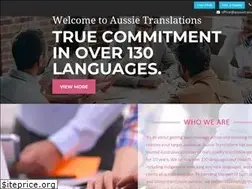 Sites similar to aussietranslations.com.au