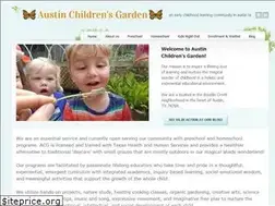 Sites similar to austinchildrensgarden.org