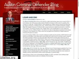 Sites similar to austincriminaldefenderblog.com