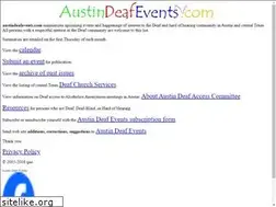 Sites similar to austindeafevents.com