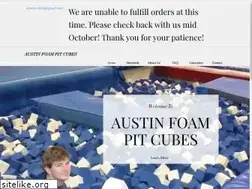 Sites similar to austinfoampitcubes.com