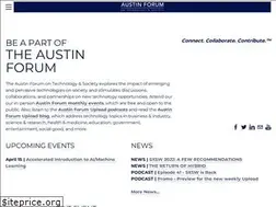 Sites similar to austinforum.org