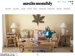 Sites similar to austinmonthly.com