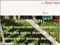 Sites similar to austinmotel.com