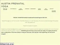 Sites similar to austinprenatalyoga.com
