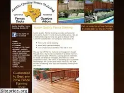 Sites similar to austinqualityfencestaining.com