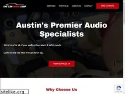 Sites similar to austinscaraudioshop.com