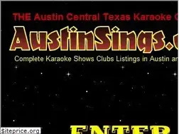 Sites similar to austinsings.com