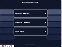 Sites similar to austpeptides.com