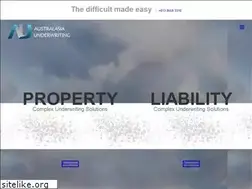 Sites similar to australasiaunderwriting.com.au