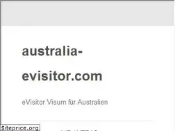 Sites similar to australia-evisitor.com