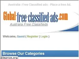 Sites similar to australia.global-free-classified-ads.com
