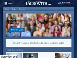 Sites similar to australia.isidewith.com
