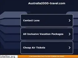 Sites similar to australia2000-travel.com