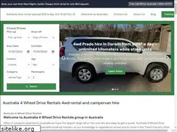 Sites similar to australia4wdrentals.com