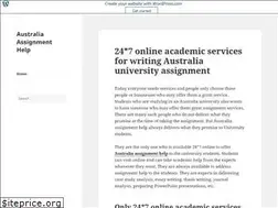 Sites similar to australiaassignmenthelps.wordpress.com