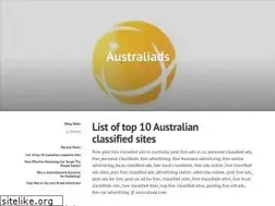 Sites similar to australiads.wordpress.com