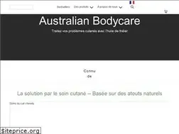 Sites similar to australian-bodycare.fr