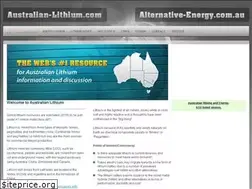 Sites similar to australian-lithium.com