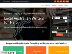 Sites similar to australianassignmenthelp.com