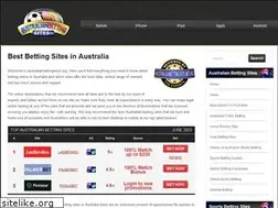Sites similar to australianbettingsites.org